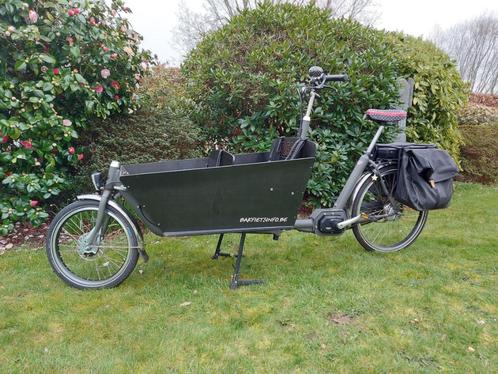 Elektrische Bakfiets .nl CargoBike Long, Vélos & Vélomoteurs, Vélos | Vélos avec bac, Comme neuf, Autres marques, 3 enfants, Électrique