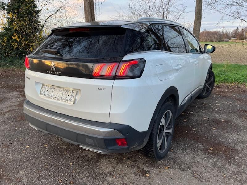 Peugeot 3008 II GT Line, Auto's, Peugeot, Automaat, Wit, Bedrijf, Diesel