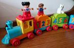 Duplo Lego getallen trein, Ophalen of Verzenden, Zo goed als nieuw, Duplo