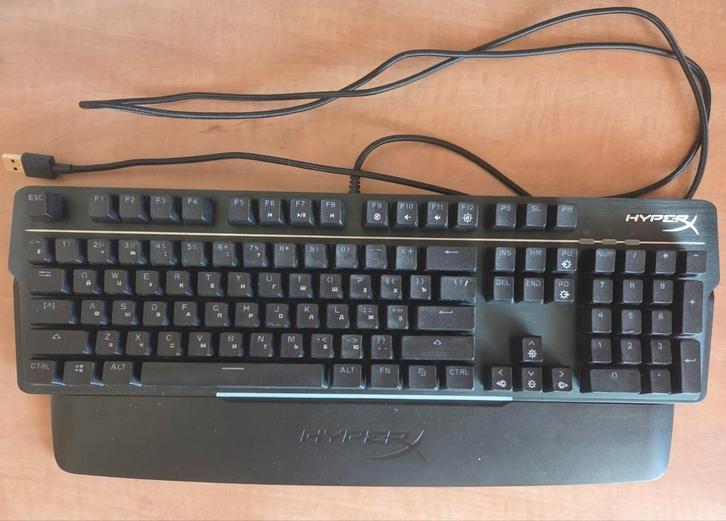 Toetsenbord HyperX Alloy MKW100, Computers en Software, Toetsenborden, Zo goed als nieuw, Ophalen of Verzenden