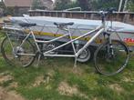 Tandem en aluminium assistance électrique, Ophalen, Gebruikt, Vering