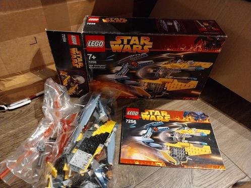 7256 LEGO Star Wars Jedi Starfighter and Vulture Droid, Kinderen en Baby's, Speelgoed | Duplo en Lego, Zo goed als nieuw, Lego