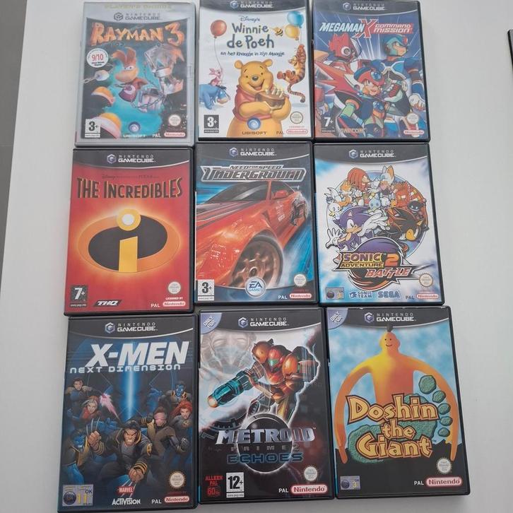 Nintendo GameCube Games, Consoles de jeu & Jeux vidéo, Jeux | Nintendo GameCube, Comme neuf, Enlèvement ou Envoi