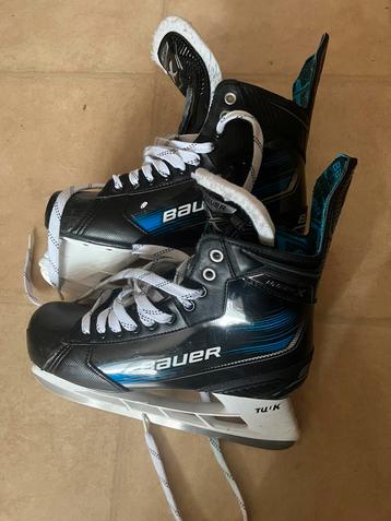 Patins à glace et protège-jambes Bauer x, Envoi, Utilisé, Autres types