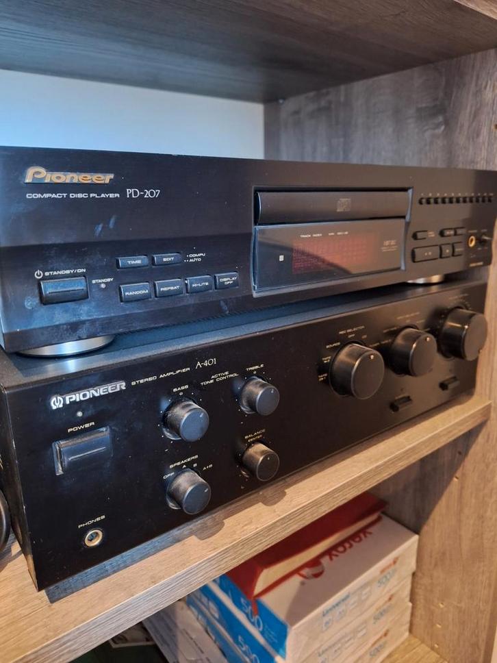 Te koop PIONEER VERSTERKER + CD SPELER, Audio, Tv en Foto, Professionele apparaten, Zo goed als nieuw, Ophalen of Verzenden