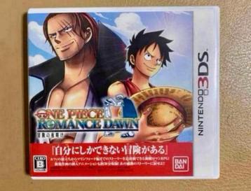 One Piece: Romance Dawn JAPANSE spel game Nintendo 3DS 3-DS beschikbaar voor biedingen