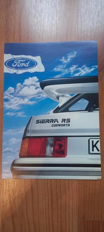Ford Sierra rs cosworth brochure 