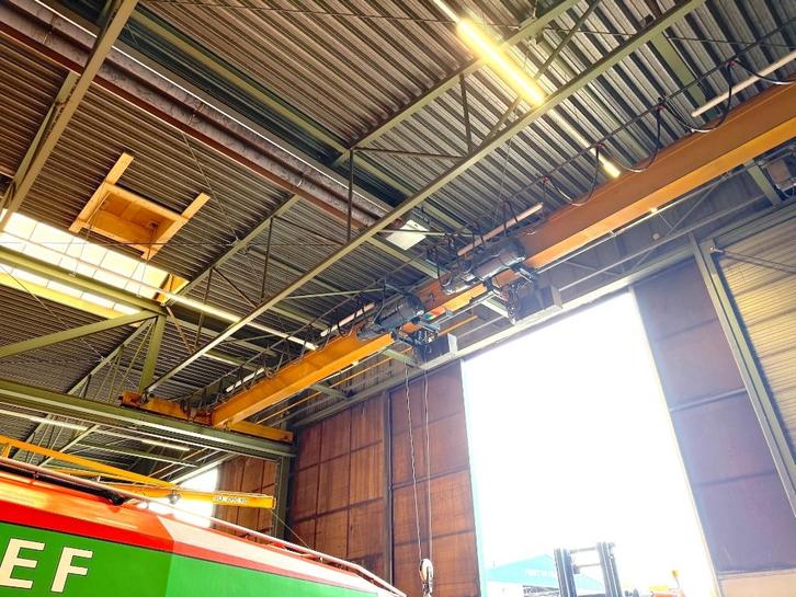 Rolbrug Demag 14.290 mm / 2x4 ton / 1982 / P-takels, Doe-het-zelf en Bouw, Lieren en Takels, Gebruikt, Elektrisch, Ophalen