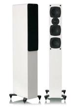 Deense Tangent Audio evo E34 pianolak witte luidsprekers, Autres marques, Comme neuf, Enlèvement, Haut-parleurs Frontaux, Arrière ou Stéréo