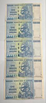 5 fois 1 million de dollars au Zimbabwe, Timbres & Monnaies, Billets de banque | Afrique, Série, Zimbabwe, Envoi