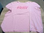 Roze t-shirt 'Enjoy the journey' (Primark, maat 50/52), Primark, Maat 46/48 (XL) of groter, Ophalen of Verzenden, Zo goed als nieuw