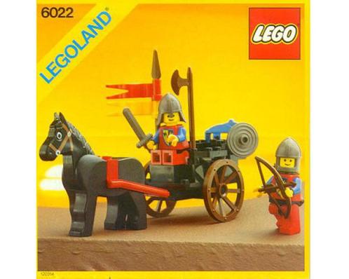 LEGO Castle Lion Knights 6022 Horse Cart, Kinderen en Baby's, Speelgoed | Duplo en Lego, Zo goed als nieuw, Lego, Complete set