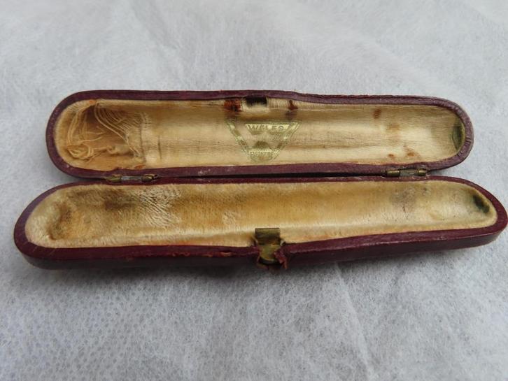 Étui à cigares en cuir Weles Smokers, Antiquités & Art, Curiosités & Brocante, Enlèvement ou Envoi