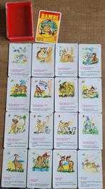 *vintage* Disney kwartet: Bambi, Jeu(x) des sept familles, Utilisé, Enlèvement ou Envoi