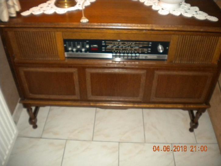 Radio- platenspeler (Neufunk), Antiek en Kunst, Antiek | Tv's en Audio, Ophalen