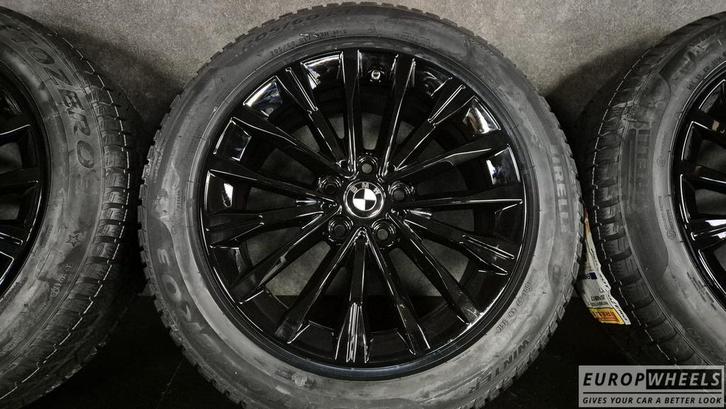 BMW 2 serie Active tourer U06 velgen + Winterbanden ZWART, Auto-onderdelen, Banden en Velgen, Banden en Velgen, Winterbanden, 17 inch