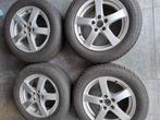 4alu velgen met winterbanden 185-65-15 Vw polo,audi a1, Auto-onderdelen, Banden en Velgen, Ophalen, Winterbanden, Band(en)