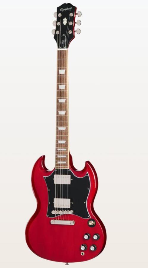 Epiphone SG Standard Heritage Cherry, Muziek en Instrumenten, Snaarinstrumenten | Gitaren | Elektrisch, Zo goed als nieuw, Solid body