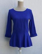 Prachtige Madeleine T40 elektrisch blauwe trui, Kleding | Dames, Truien en Vesten, Maat 38/40 (M), Blauw, Ophalen of Verzenden