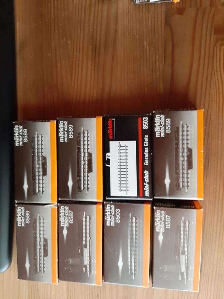 Marklin Z Sporen, Hobby en Vrije tijd, Modeltreinen | Overige schalen, Zo goed als nieuw, Rails, Gelijkstroom, Märklin, Ophalen of Verzenden