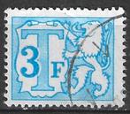 Belgique 1966 - OBP 68ATx - Timbre fiscal 3 F. (ST), Timbres & Monnaies, Envoi, Affranchi, Oblitéré