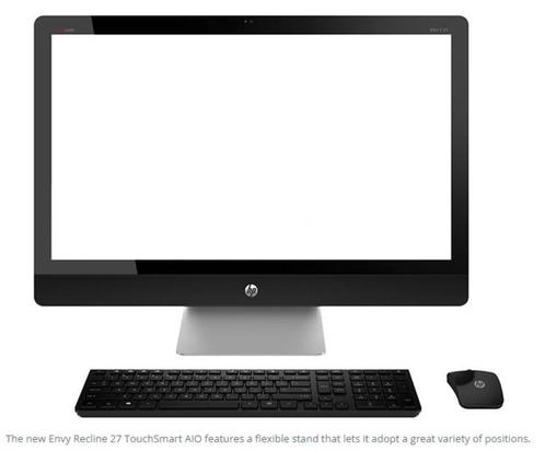 all in one HP Envy Recline 27 TouchSmart All-in-One desktop, Informatique & Logiciels, Ordinateurs de bureau, Comme neuf, 3 à 4 Ghz