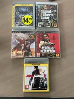 Jeux Playstation 3, 5 pièces, livrets inclus (Zemst), Shooter, Enlèvement, Utilisé, 3 joueurs ou plus