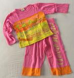 meisjes pyjama 86 92 roze geel oranje, Meisje, Gebruikt, Ophalen of Verzenden, Kids