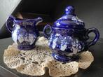 Vallauris melkkan + suikerpot, Antiek en Kunst, Ophalen of Verzenden