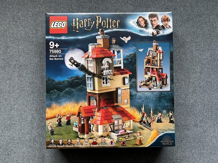 Lego 75980 Harry Potter Attack on the Burrow NIEUW SEALED, Kinderen en Baby's, Speelgoed | Duplo en Lego, Nieuw, Lego, Complete set
