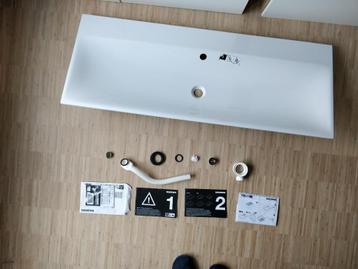 wastafel met meubel Kaldewei/Ikea