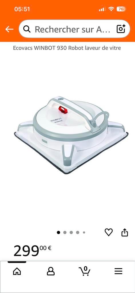 Ecovacs W930 laveur de vitre, Elektronische apparatuur, Stofzuigers, Gebruikt, Overige typen, Ophalen