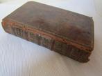 Très ancien livre de Psaumes de 1783, couverture cuir  + dor, Enlèvement ou Envoi