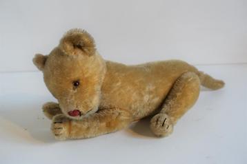 Steiff vintage - lionceaux - 37 cm & environ 70 ans