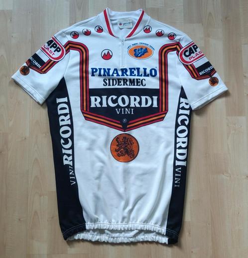 Maillot de cyclisme vintage vini Ricordi Waalse Pijl 1986, Sports & Fitness, Cyclisme, Comme neuf, Enlèvement ou Envoi