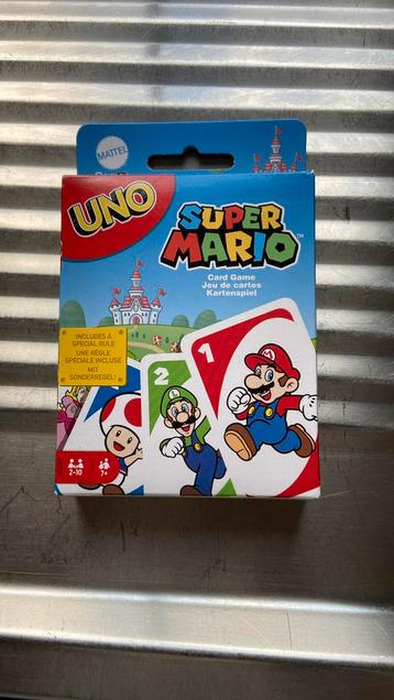 Uno super Mario beschikbaar voor biedingen