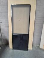 Vliegendeur kleur zwart met automatisch pompje ., Ophalen of Verzenden