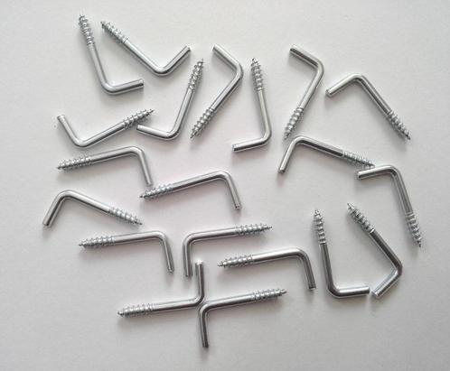Lot de 20 gonds à visser en acier 2.8 x 30 mm pour bricolage, Hobby en Vrije tijd, Knutselen, Nieuw, Ophalen of Verzenden