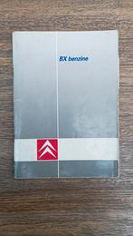 Citroën BX benzine 1989 instructieboekje, Ophalen of Verzenden