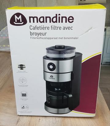 Cafetière filtre avec broyeur Mandine beschikbaar voor biedingen