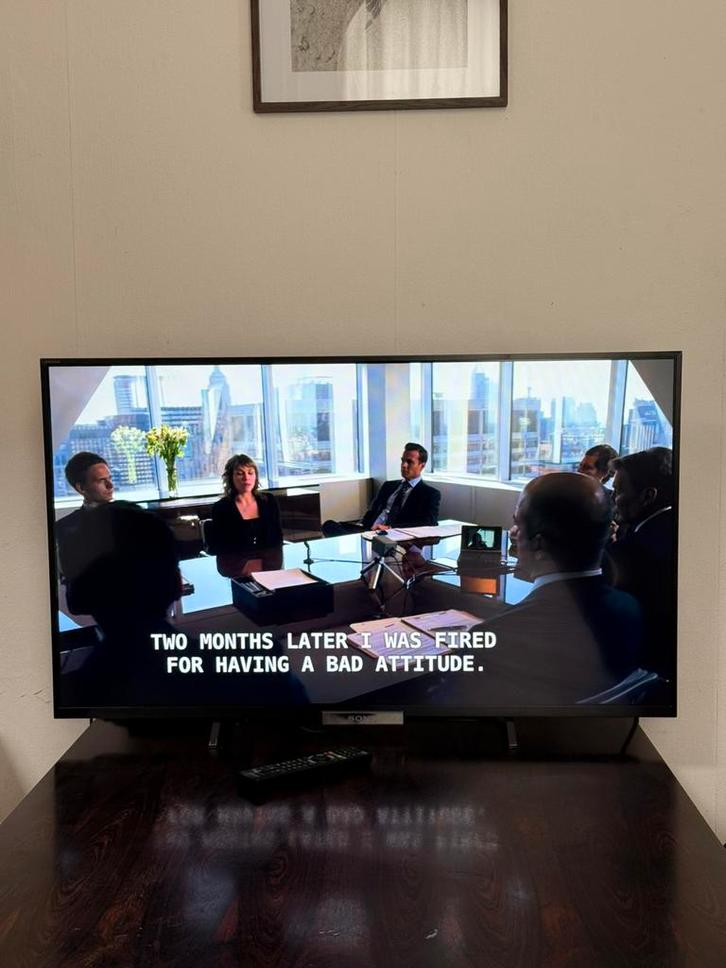 Sony 42 inch full hd tv. KDL - 42W655A, Audio, Tv en Foto, Televisies, Gebruikt, LCD, 100 cm of meer, Full HD (1080p), Sony, 50 Hz