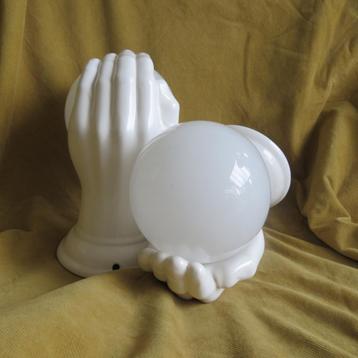 Lampe murale vintage pour couple en forme de boule de verre, Enlèvement