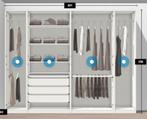 Kleerkast 3m breed, 2,36m hoog DRINGEND WEG, Huis en Inrichting, Kasten | Kleerkasten, Ophalen, 200 cm of meer, Met klep(pen)