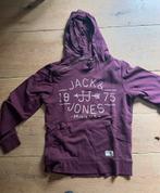 Hoodie jack&jones maat medium, Enlèvement, Comme neuf, Taille 48/50 (M), Violet