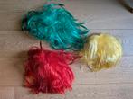 déguisement / accessoires - perruques colorées, Enlèvement, Utilisé