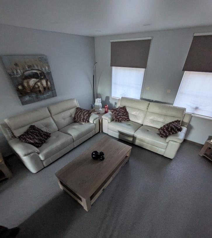 salon, Maison & Meubles, Canapés | Coins salons complets, Neuf, Cuir, Enlèvement