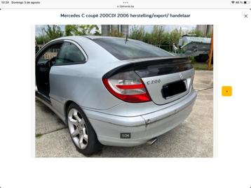 Mercedes c200cdi Coupé 2006 beschikbaar voor biedingen