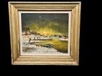 Winterlandschap.Gesigneerd, Ophalen of Verzenden