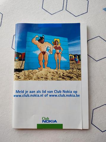 vintage Nokia 3310 + oplader + club Nokia boekje