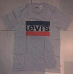 T-shirt Levi's - gris avec logo tricolore sur le devant XS, Enlèvement, Gris, Neuf